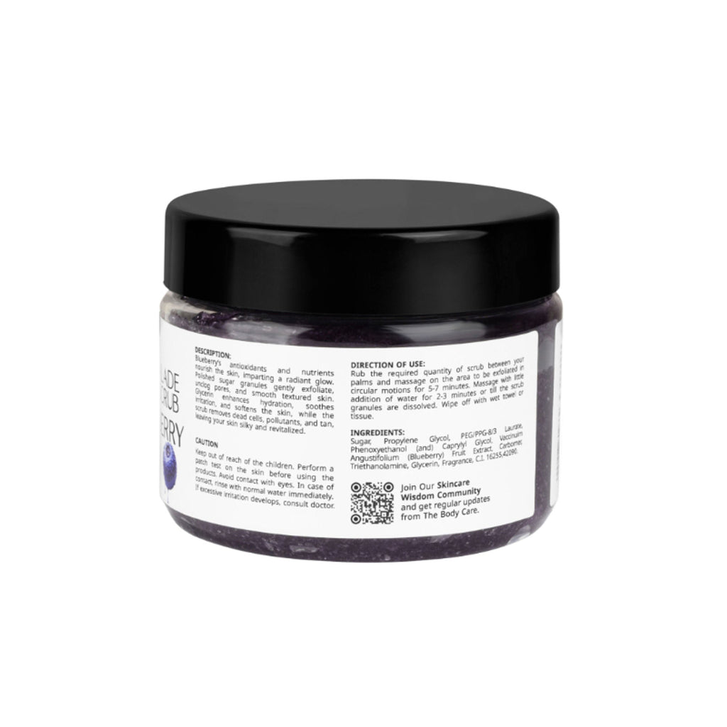 The Body Care Blueberry Marmalade Sugar Scrub