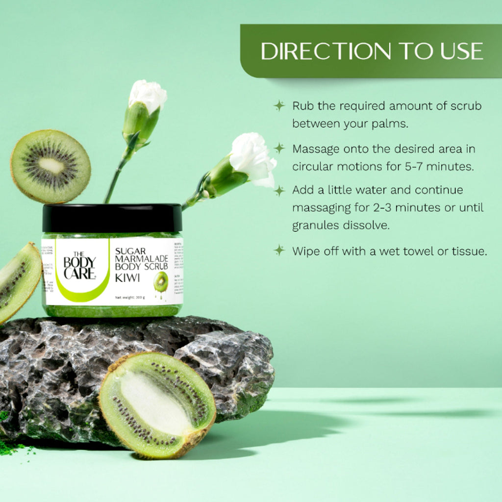The Body Care Kiwi Marmalade Sugar Body Scrub