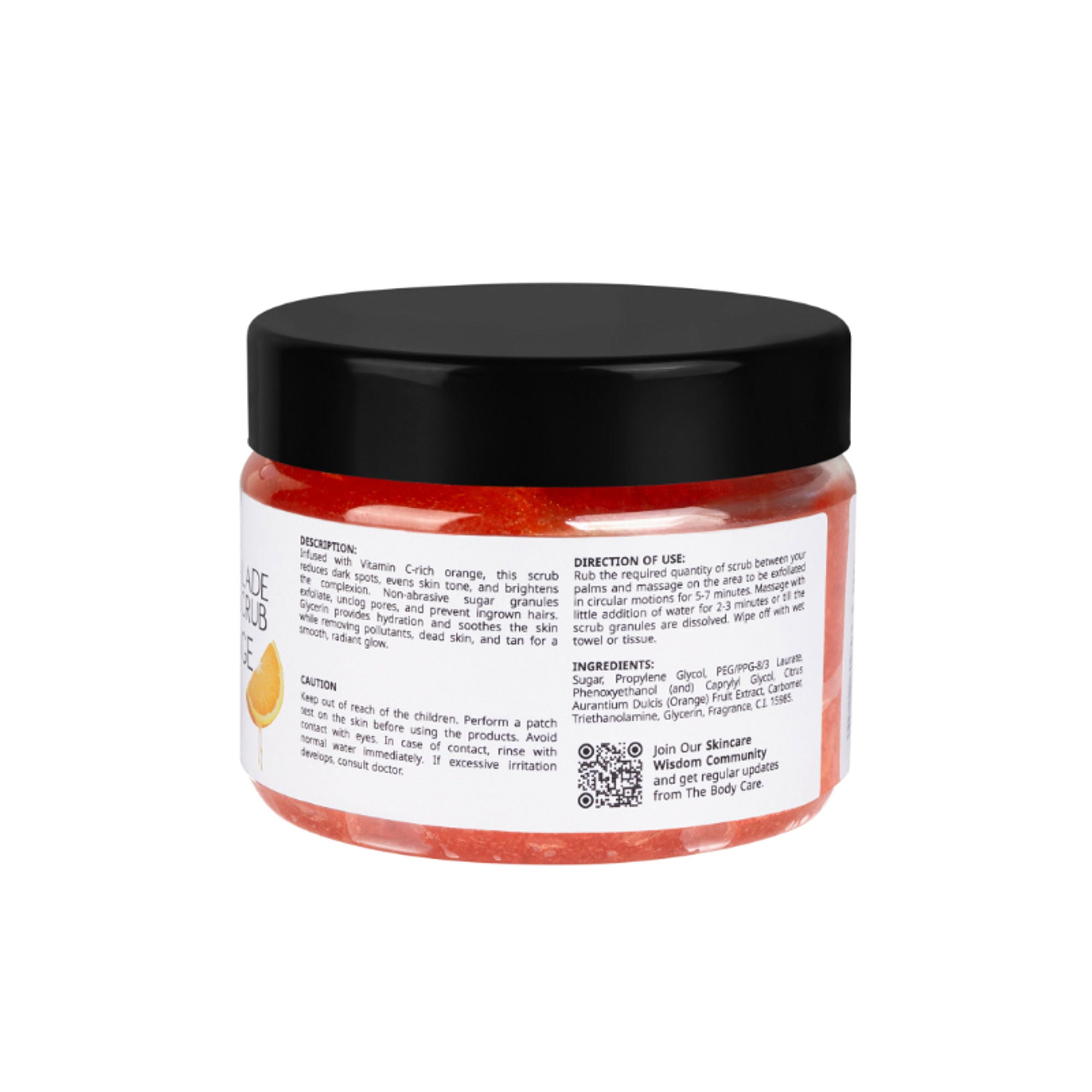 The Body Care Orange Marmalade Sugar Scrub
