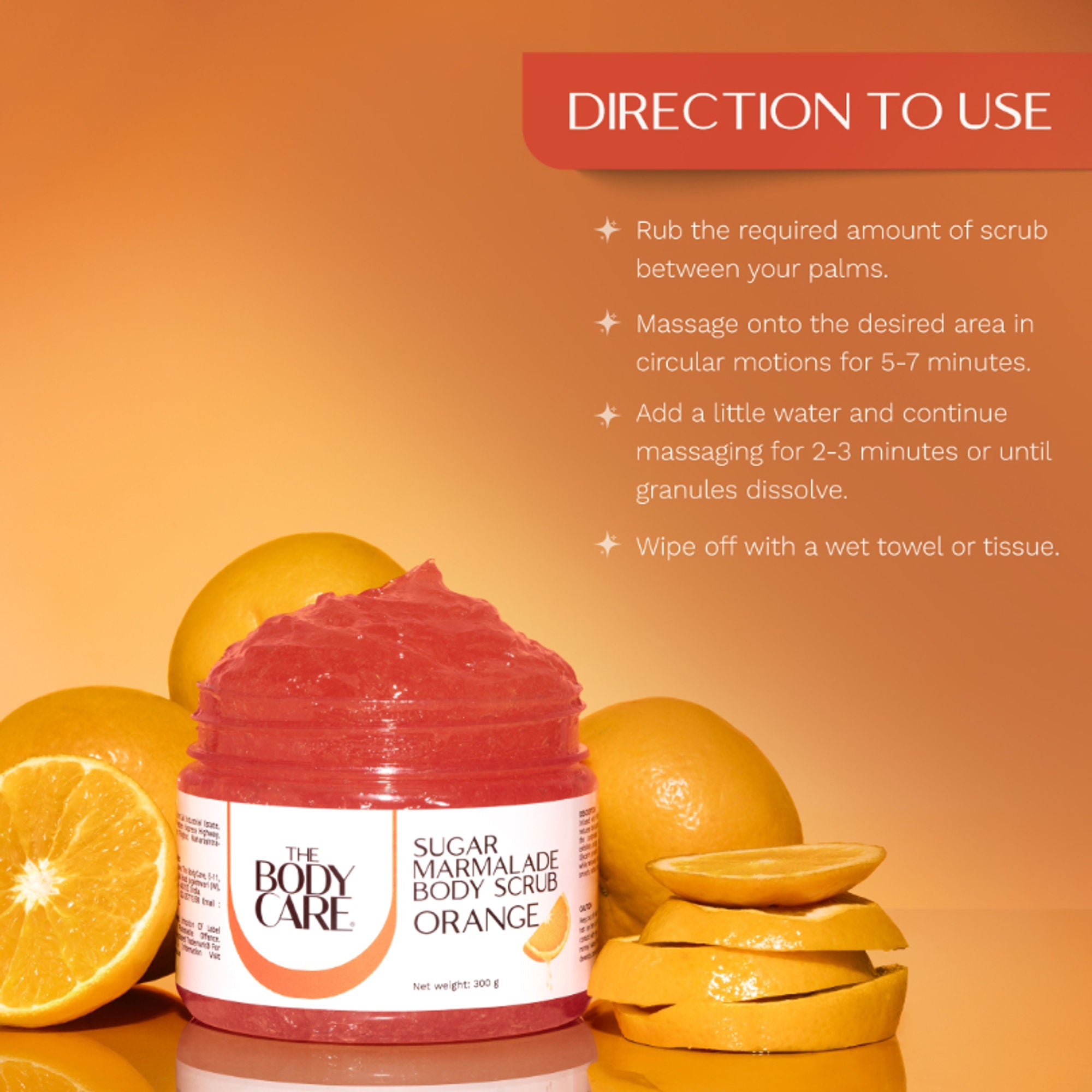 The Body Care Orange Marmalade Sugar Scrub