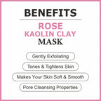 She Essentials Rose Kaolin Clay For Gentle Cleansing