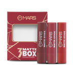 MARS Cosmetics Matte Lipsticks Box - 01 Reds and Maroons