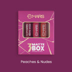 MARS Cosmetics Matte Lipsticks Box - 02 Peaches and Nudes