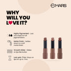 MARS Cosmetics Matte Lipsticks Box - 04 Browns