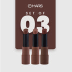 MARS Cosmetics Matte Lipsticks Box - 04 Browns