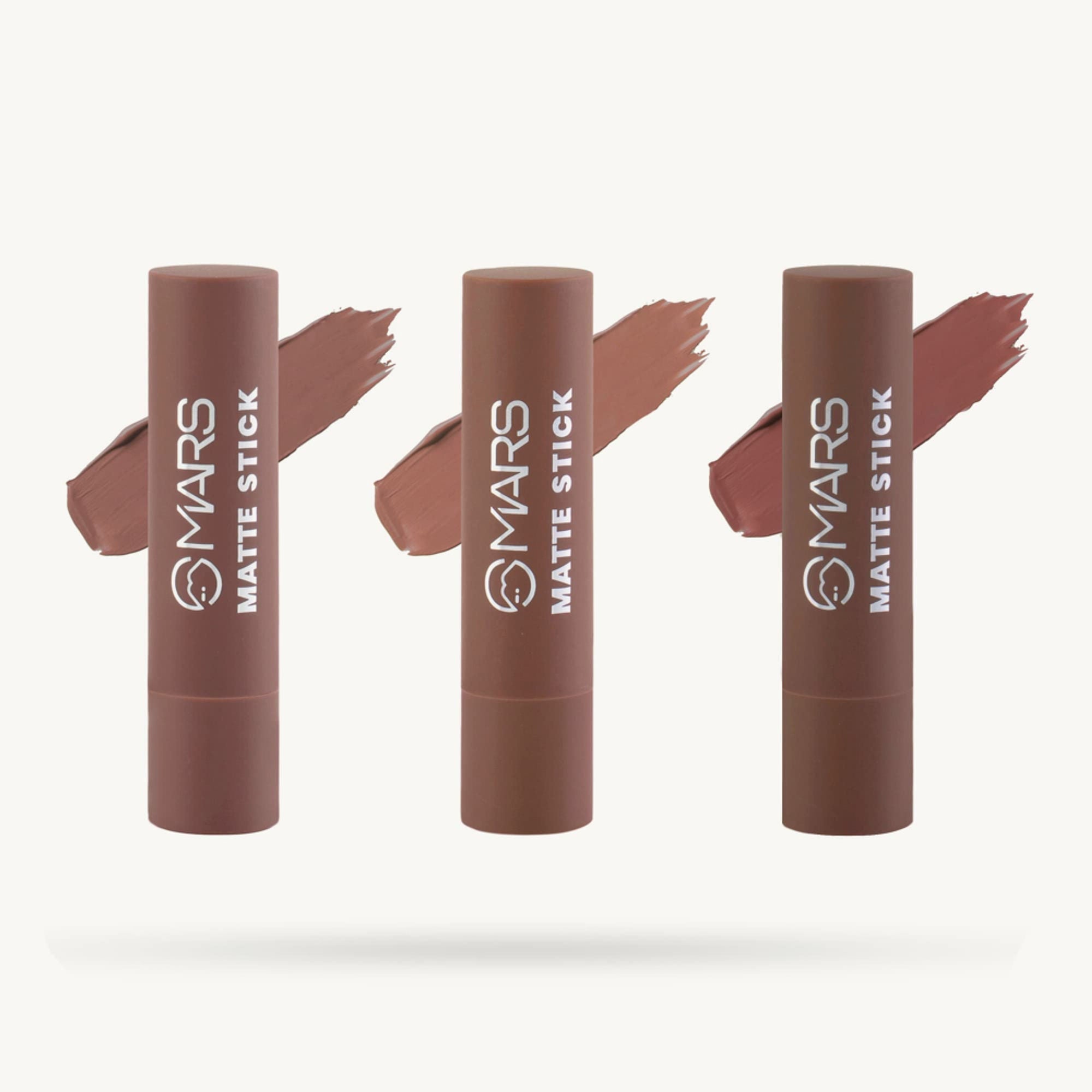 MARS Cosmetics Matte Lipsticks Box - 04 Browns