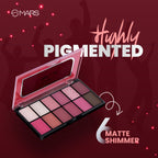 MARS Cosmetics Dance Of Joy Eyeshadow Palette - Shade 01 - Distacart