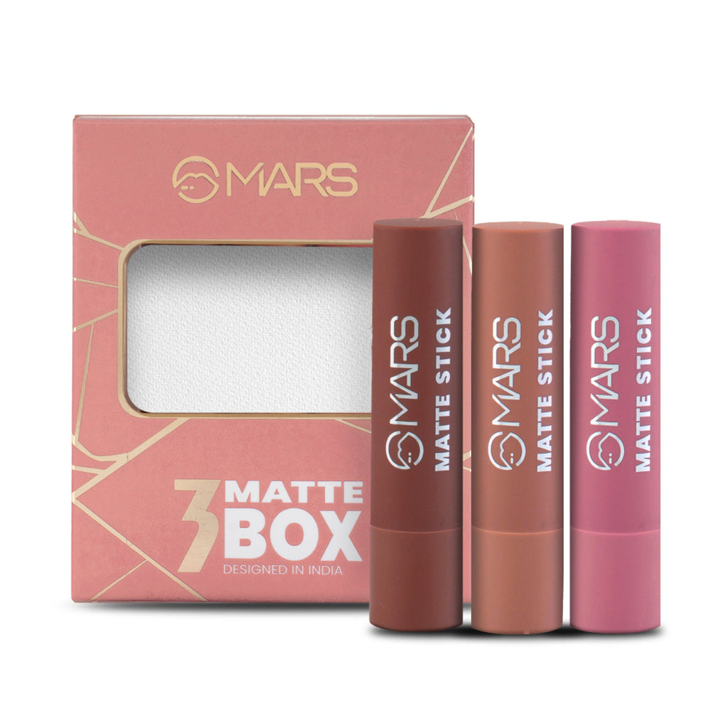 MARS Cosmetics Matte Lipsticks Box - Blushes Nudes