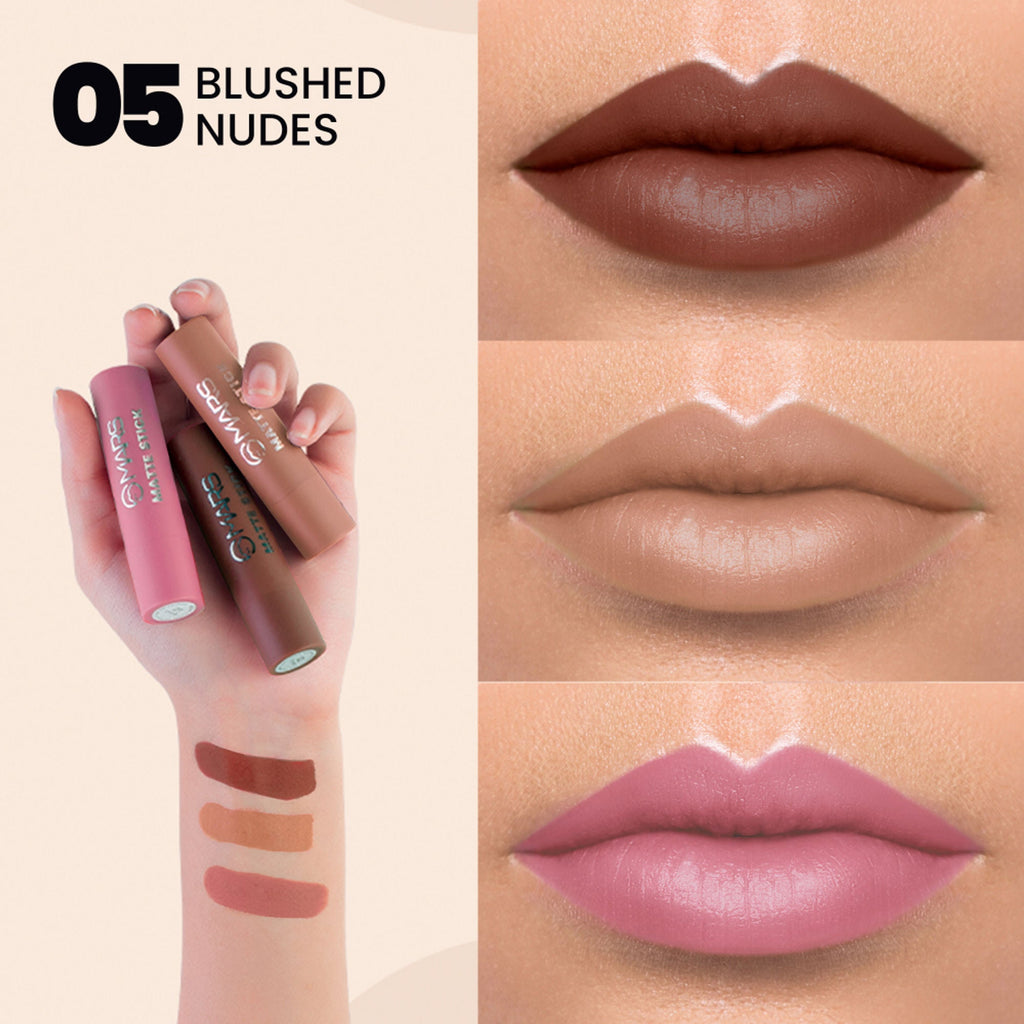 MARS Cosmetics Matte Lipsticks Box - Blushes Nudes