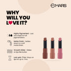 MARS Cosmetics Matte Lipsticks Box - Blushes Nudes