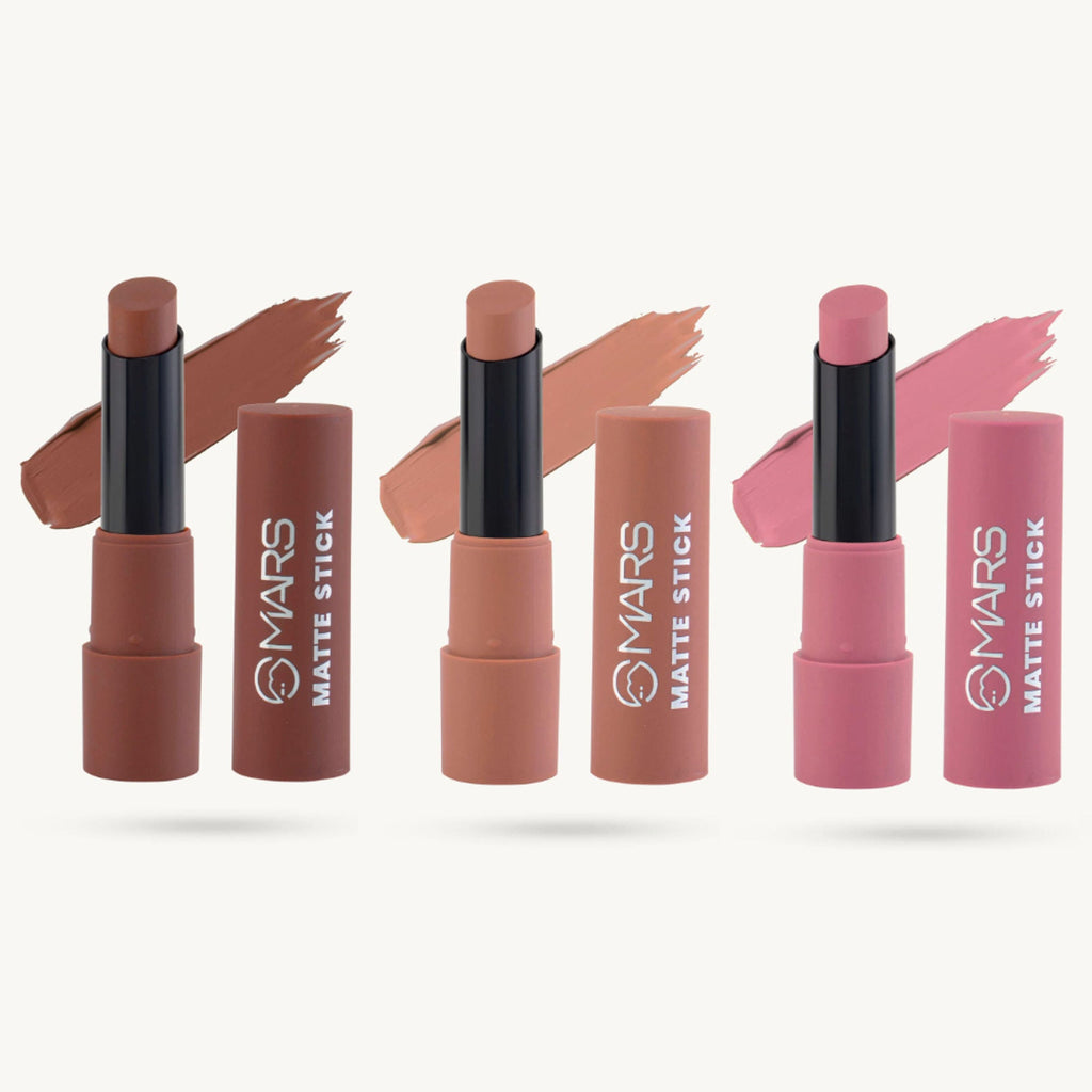 MARS Cosmetics Matte Lipsticks Box - Blushes Nudes