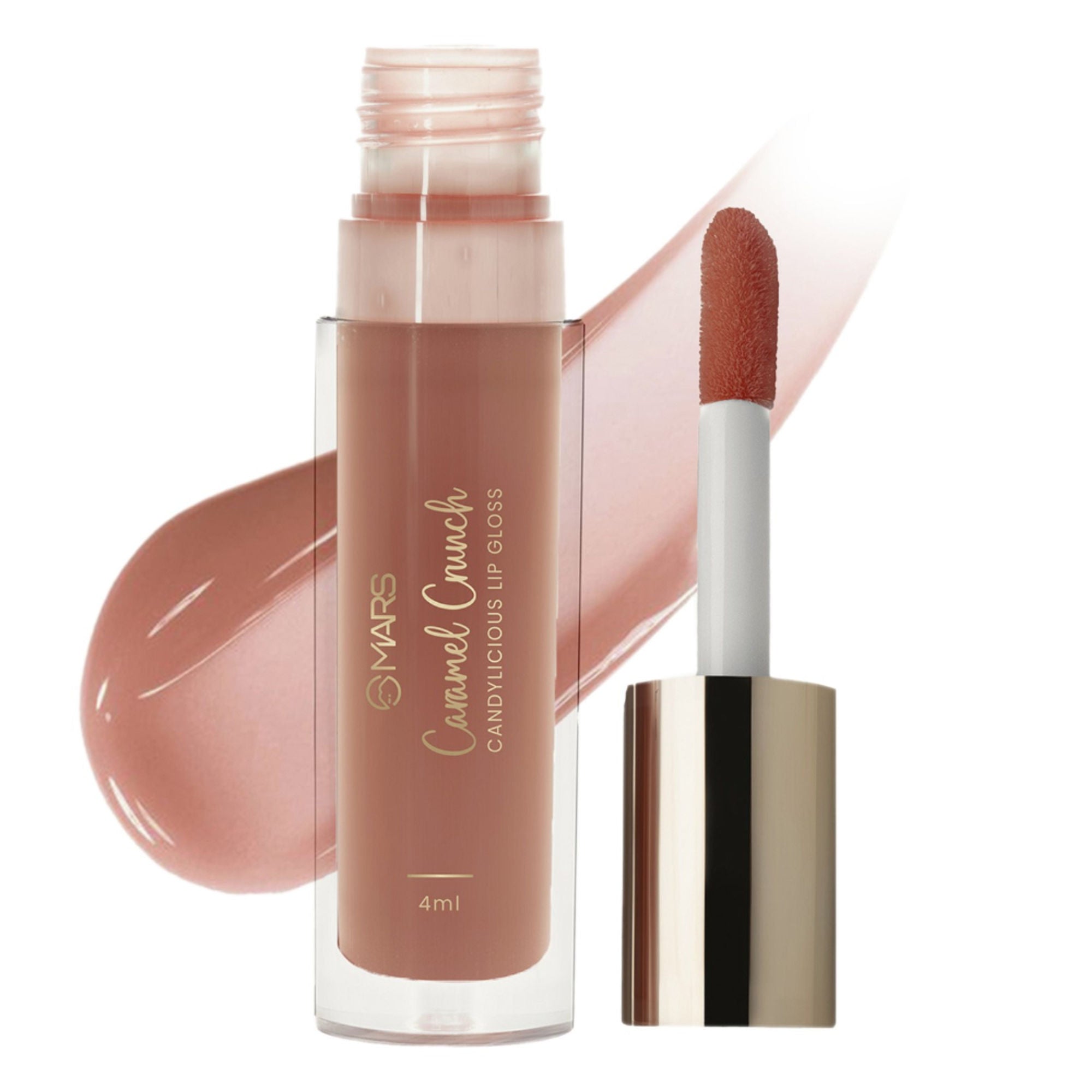 MARS Cosmetics Candylicious Colored Lip Gloss - Caramel Crunch - Distacart