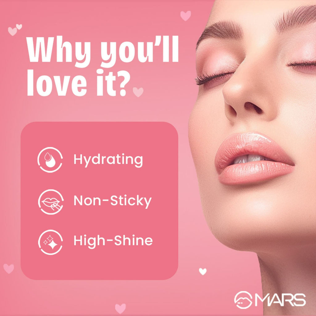 MARS Cosmetics Candylicious Colored Lip Gloss - Caramel Crunch - Distacart