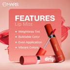MARS Cosmetics Drip Lip Mist - 05 Cranberry Drip - Distacart