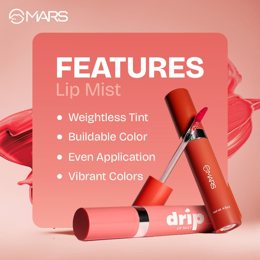 MARS Cosmetics Drip Lip Mist - 07 Pomelo Drip - Distacart