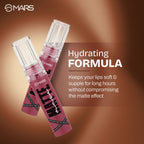 MARS Cosmetics Mousse Matte Lipstick - Leading Lady - Distacart