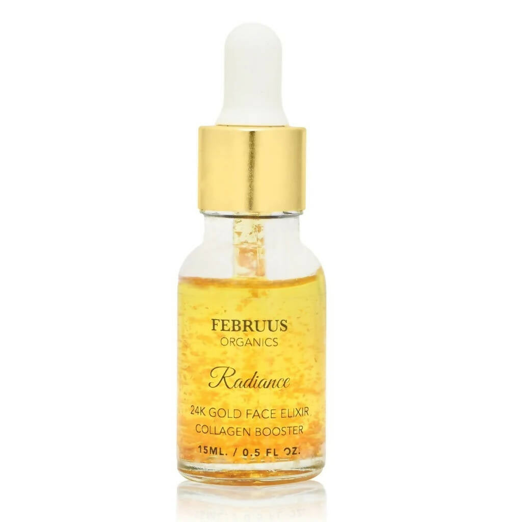 Februus Organics 24K Gold Face Elixir Collagen Booster