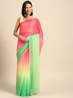 Ahalyaa Women's Traditional wear Saree - Pink