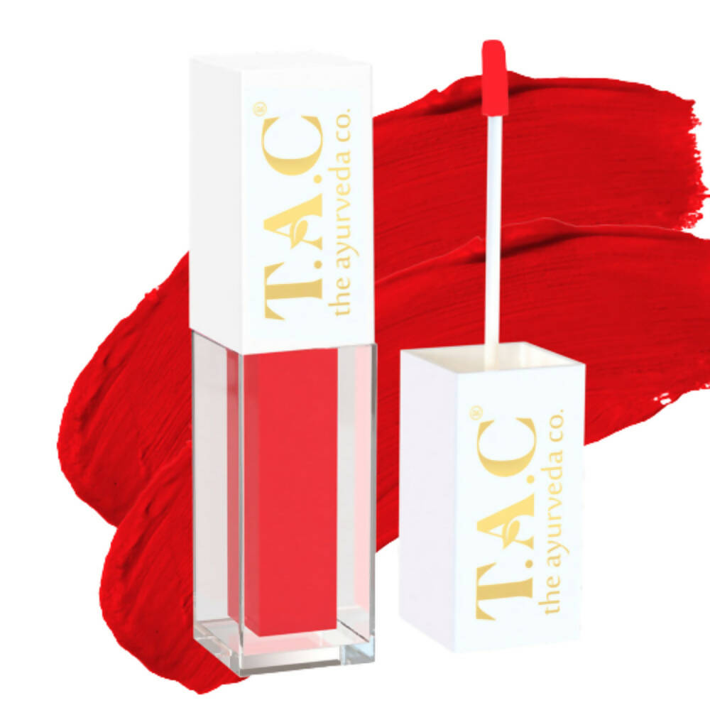 TAC - The Ayurveda Co. Liquid Matte Miss Red Lipstick
