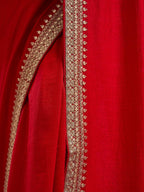 kasee Solid Embroidered Pure Silk Saree - Distacart