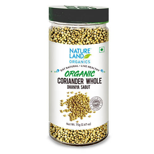 Nature Land Organics Coriander Whole
