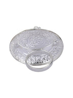Joban Fashion Women Red Stone Silver Tone Ring