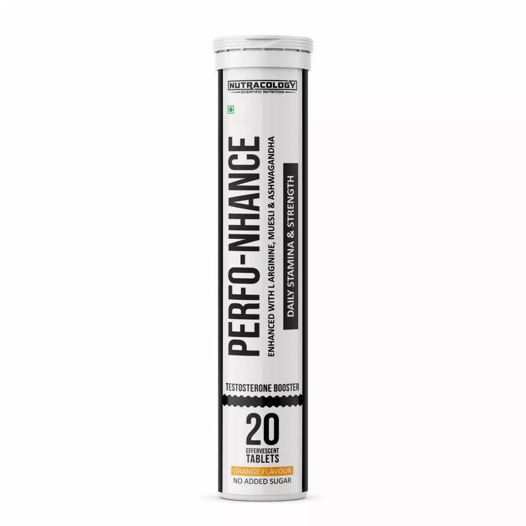 Nutracology Perfo-nhance Testosterone Booster For Strength, Endurance Tablets - Distacart
