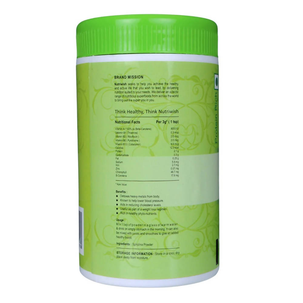 Nutriwish Spirulina Powder - Distacart
