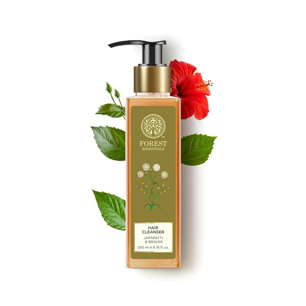 Forest Essentials Hair Shampoo Cleanser Japapatti & Brahmi