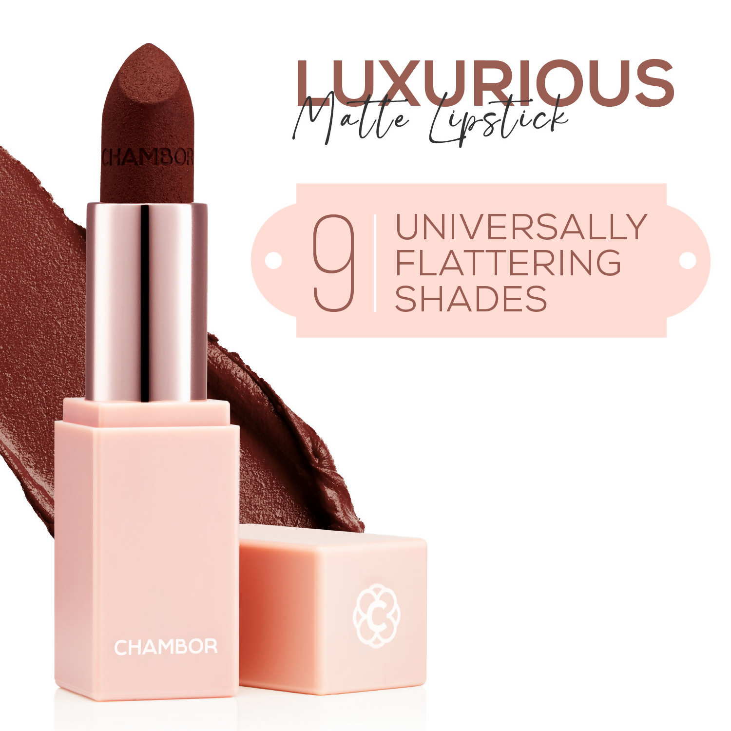 Chambor Colour Studio Les Universelles Matte Lipstick - Confidant