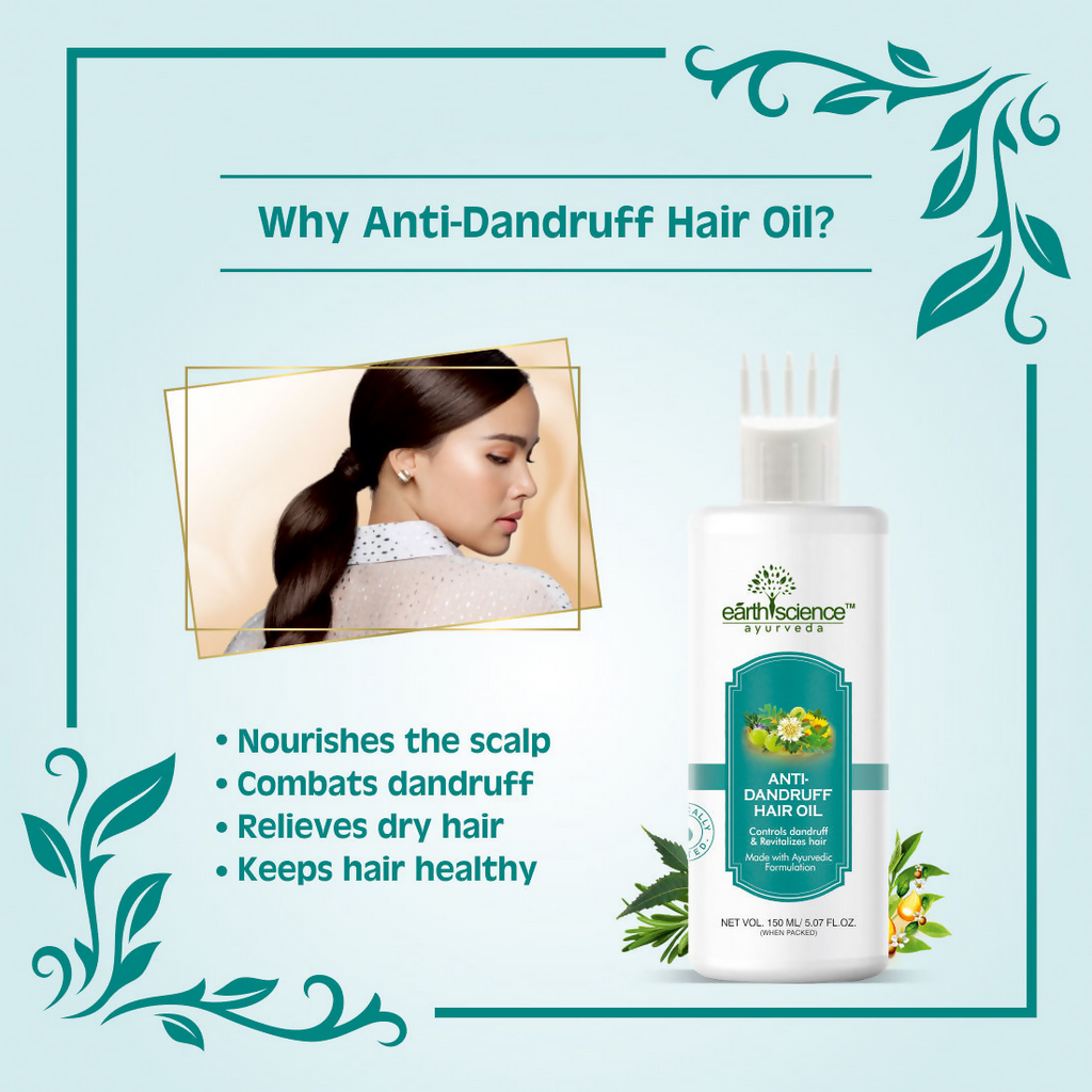 Earth Science Ayurveda Anti Dandruff Hair Oil