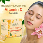 Globus Naturals Vitamin C & Hyaluronic Acid Facial Kit - Distacart