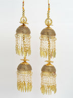 NVR Women's Pack Of 2 Gold-Polished Stone Studded Bridal Layered Kaleera Sets - Distacart
