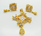 White AD Designer Cute Pendant Set