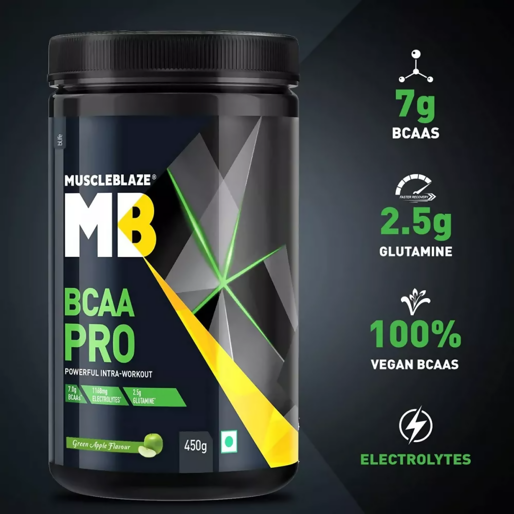 MuscleBlaze BCAA Pro Green Apple