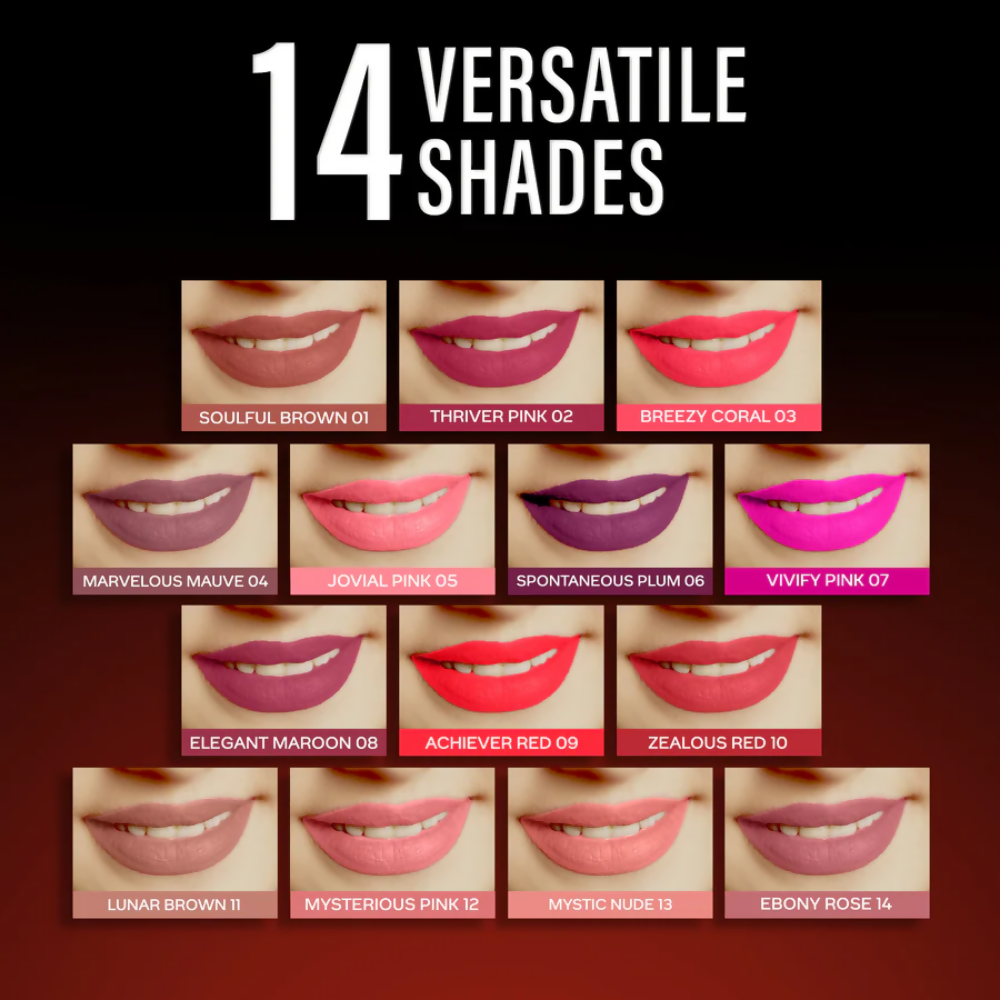 Faces Canada Comfy Silk Liquid Lipstick - Jovial Pink 05