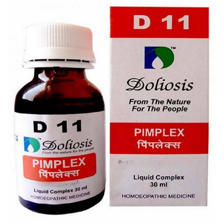 Doliosis Homeopathy D11 Pimplex Drops - Limited Time Offer
