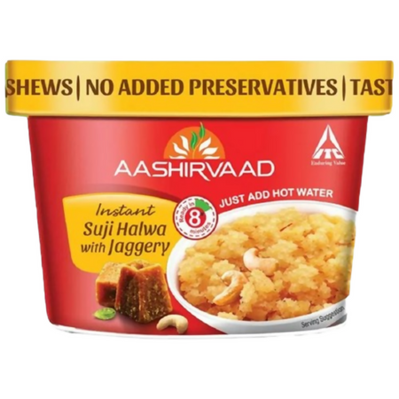 Aashirvaad Instant Suji Halwa with Jaggery