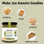 Jus Amazin Peanut Butter - Unsweetened - Distacart