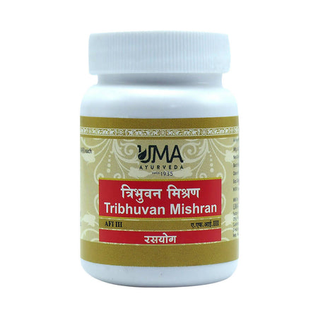 Uma Ayurveda Tribhuvan Mishran Tablets