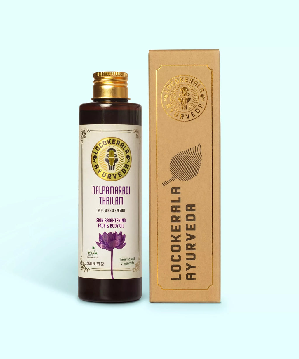 LocoKerala Nalpamaradi Thailam – Heritage Ayurveda Oil for Skin Toning