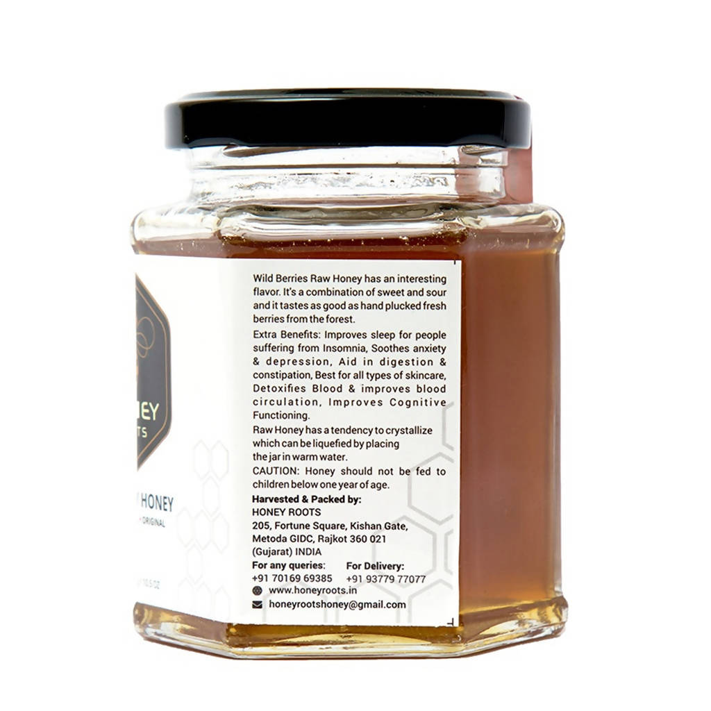 Honey Roots Wild Berries Raw Honey - Distacart