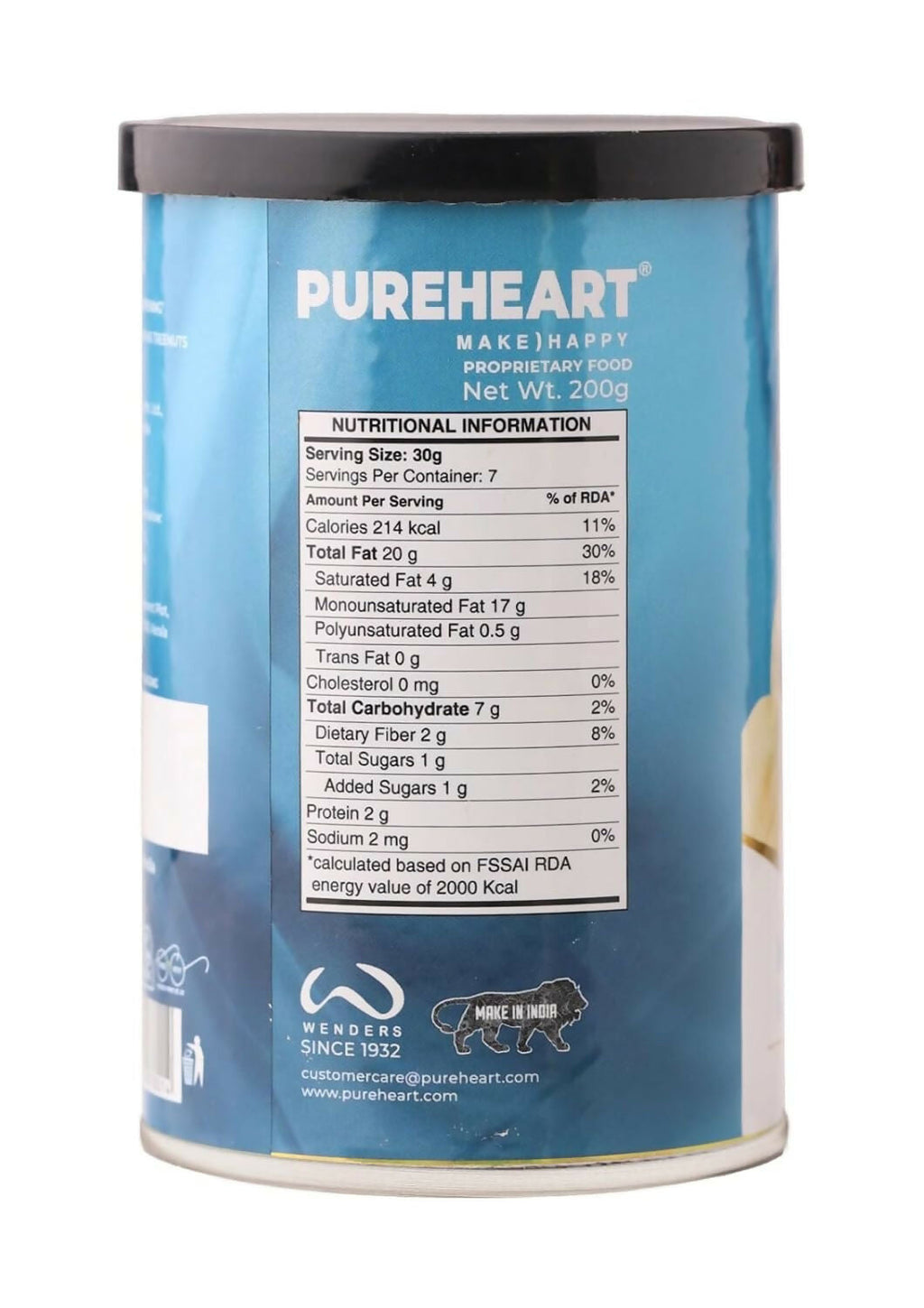 Pureheart Nutreat Natural Macadamia - Distacart