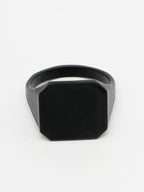 NVR Men's Black Metal Ring - Distacart