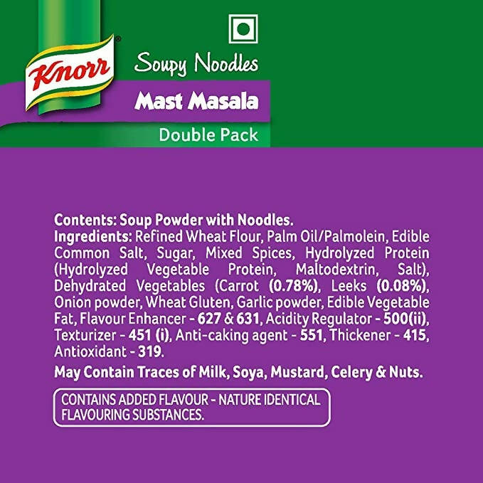 Knorr Soupy Noodles Mast Masala - Distacart