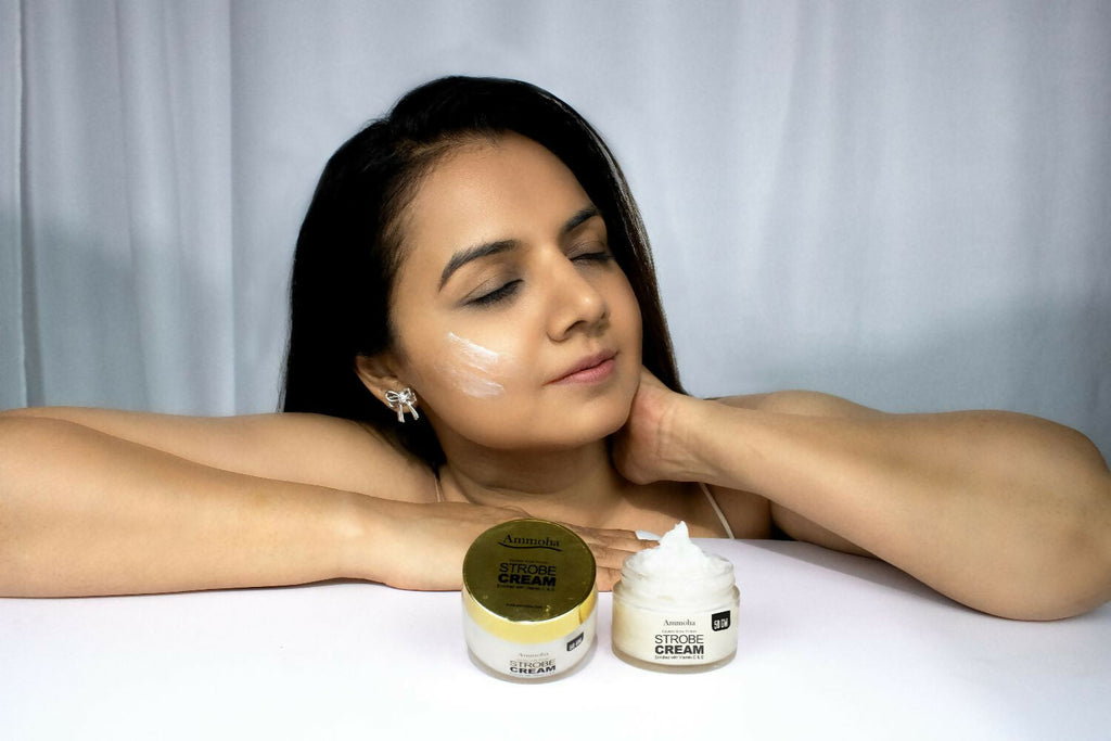 Ammoha Cosmetics Opulent Glow Illuminating Strobe Cream with Vitamin C