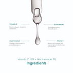 The Body Temple Vitamin C 10% + Niacinamide 5% Face Serum