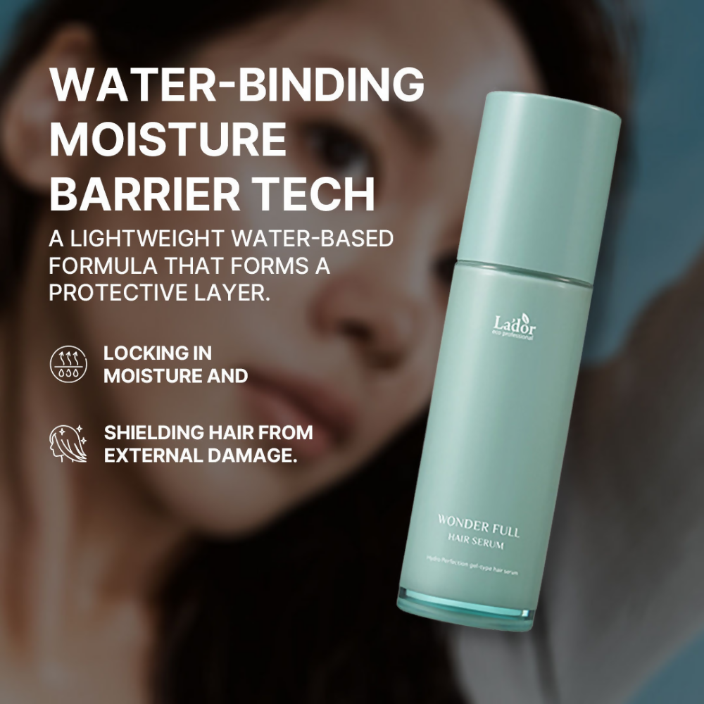 La'dor Wonder Full Korean Hair Serum for Dry & Frizzy Hair - Reduces Split Ends & Locks in Moisture