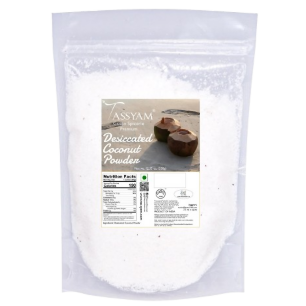 Tassyam Organics Desiccated Coconut Powder - Distacart
