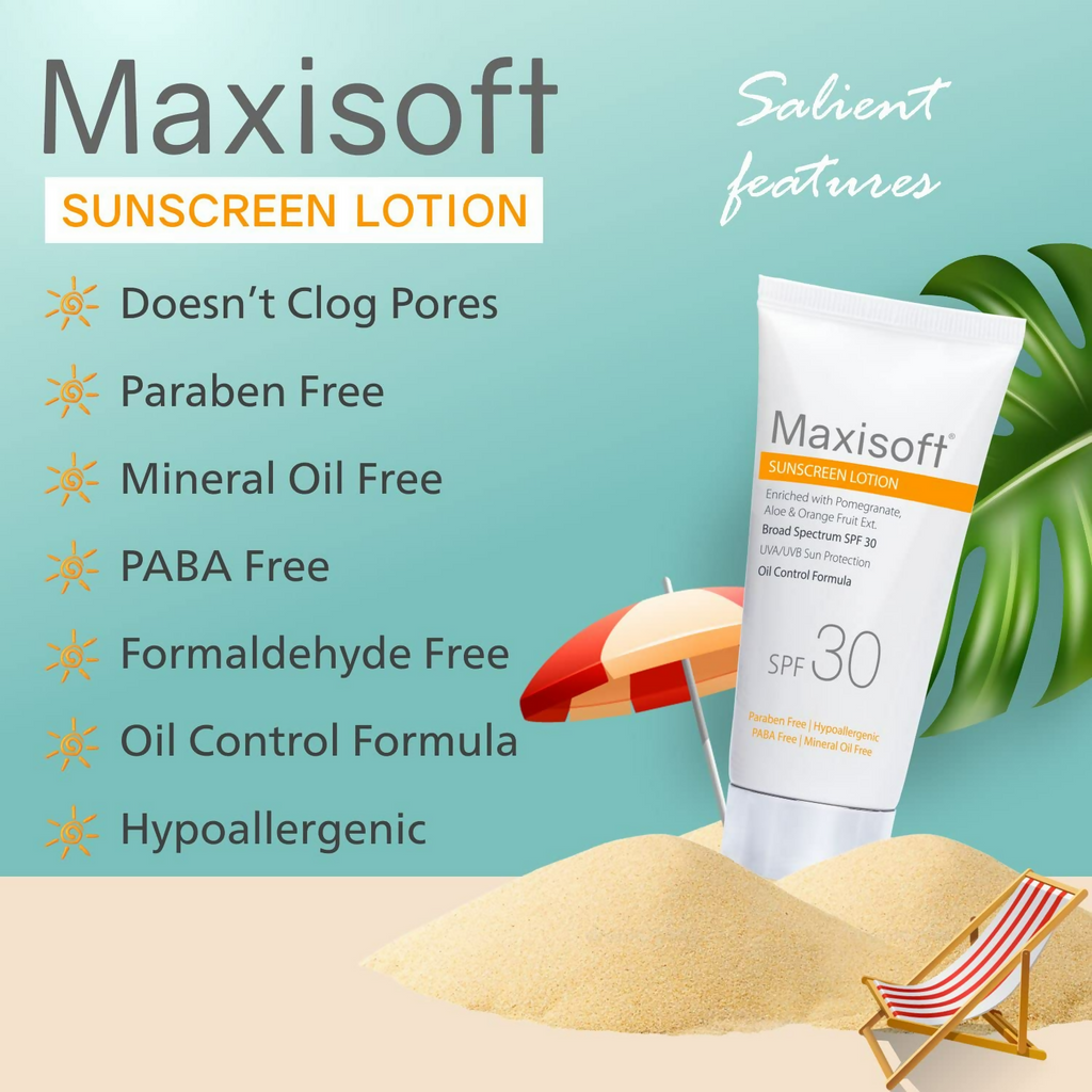 Maxisoft Sunscreen SPF 30 Lotion